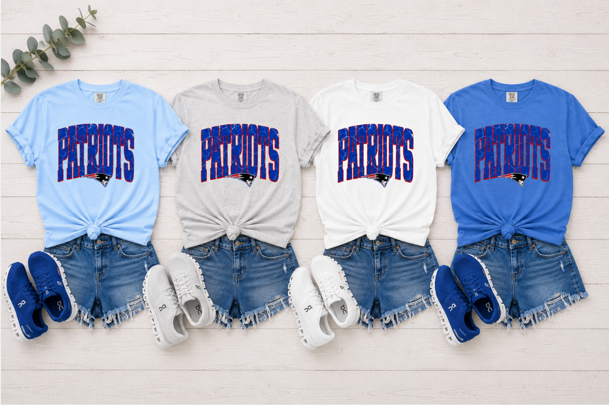 Patriots Tall Letters with Outine