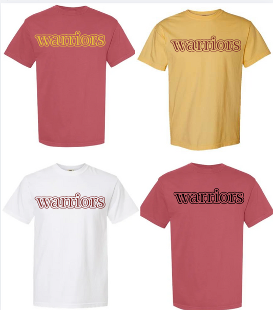 Warriors - 4 Color Options