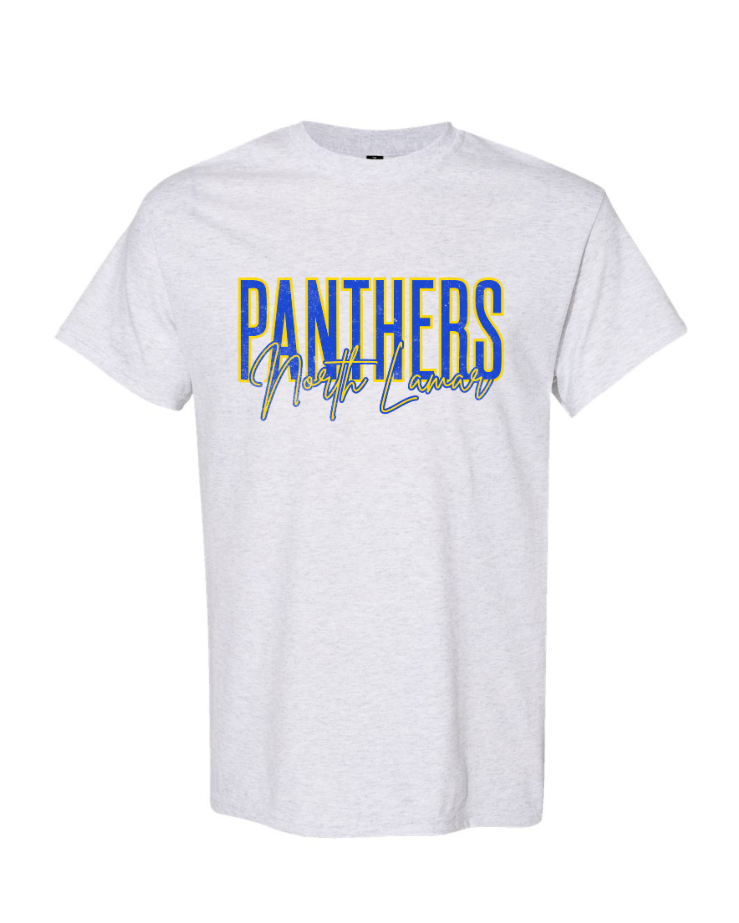 North Lamar Panthers - Ash Gray Gildan