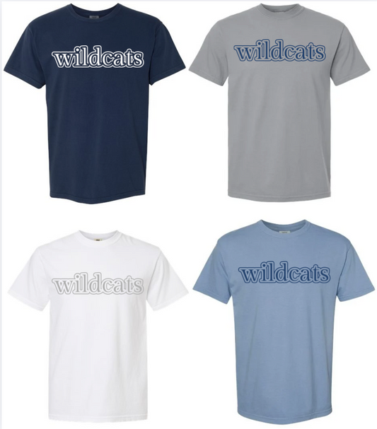 Wildcats - 4 Color Options