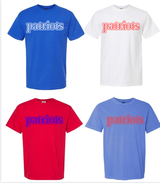 Patriots - 4 Color Options