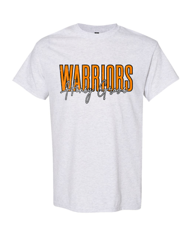 Honey Grove Warriors - Ash Gray Gildan