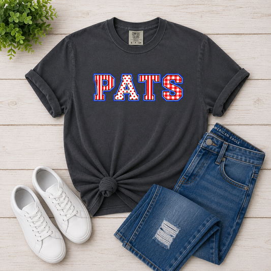 Patriots Polka Dots and Stripes