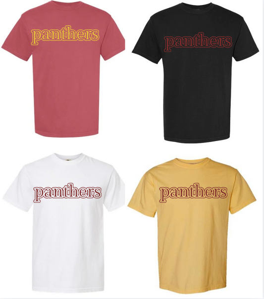 Panthers - 4 Color Options