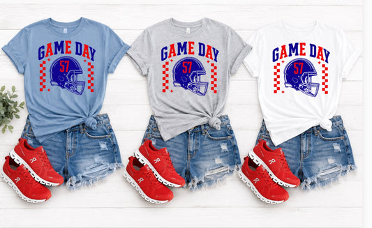 Game Day Football - Red & Royal
