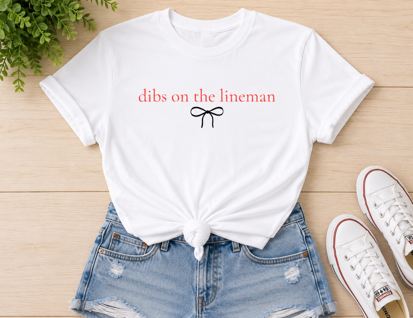 White - Dibs on the Lineman