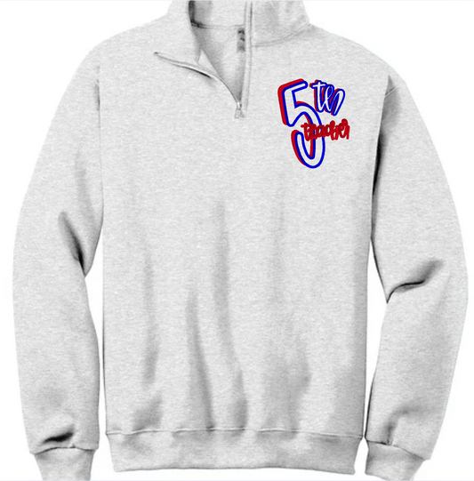 Grade Level Teacher 1/4 Zip - Embroidered