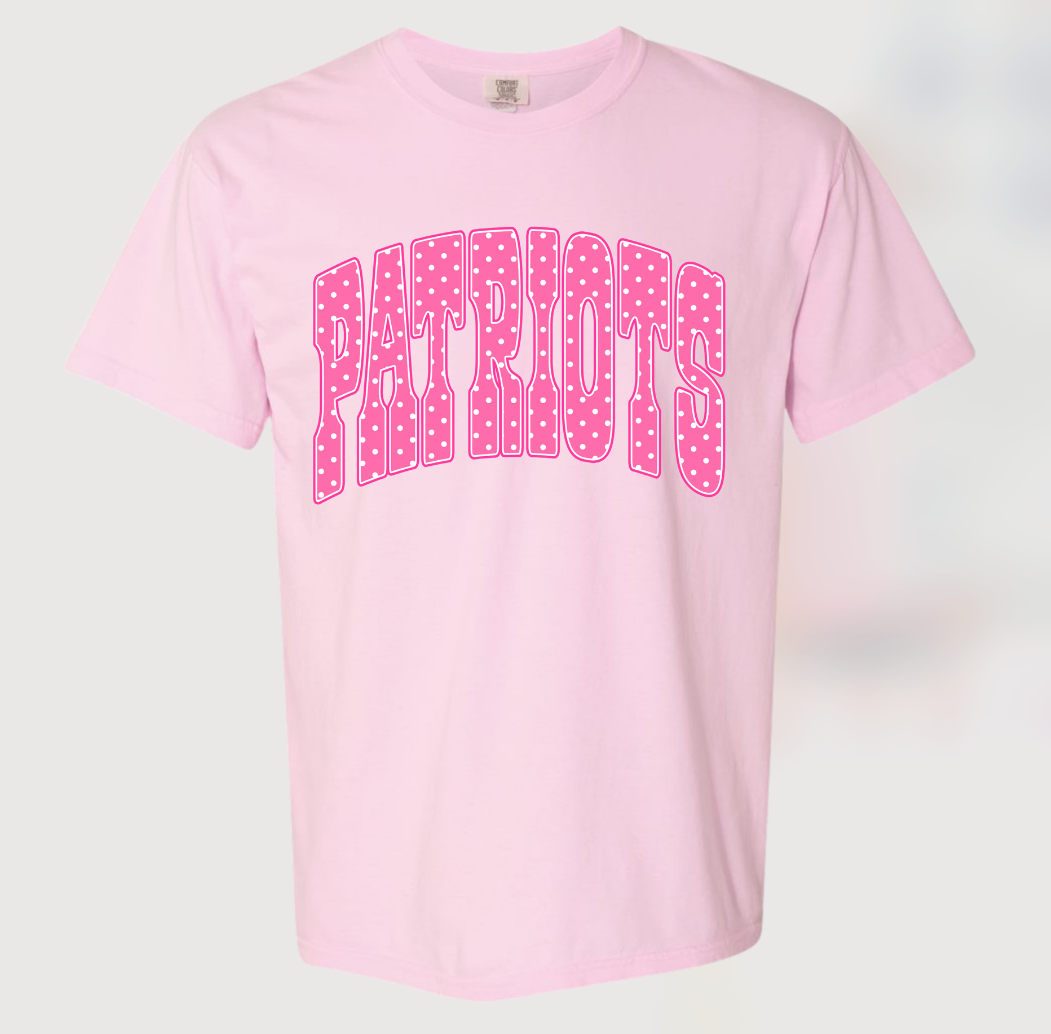 Pink on Pink Polka Dots - Multiple Schools!