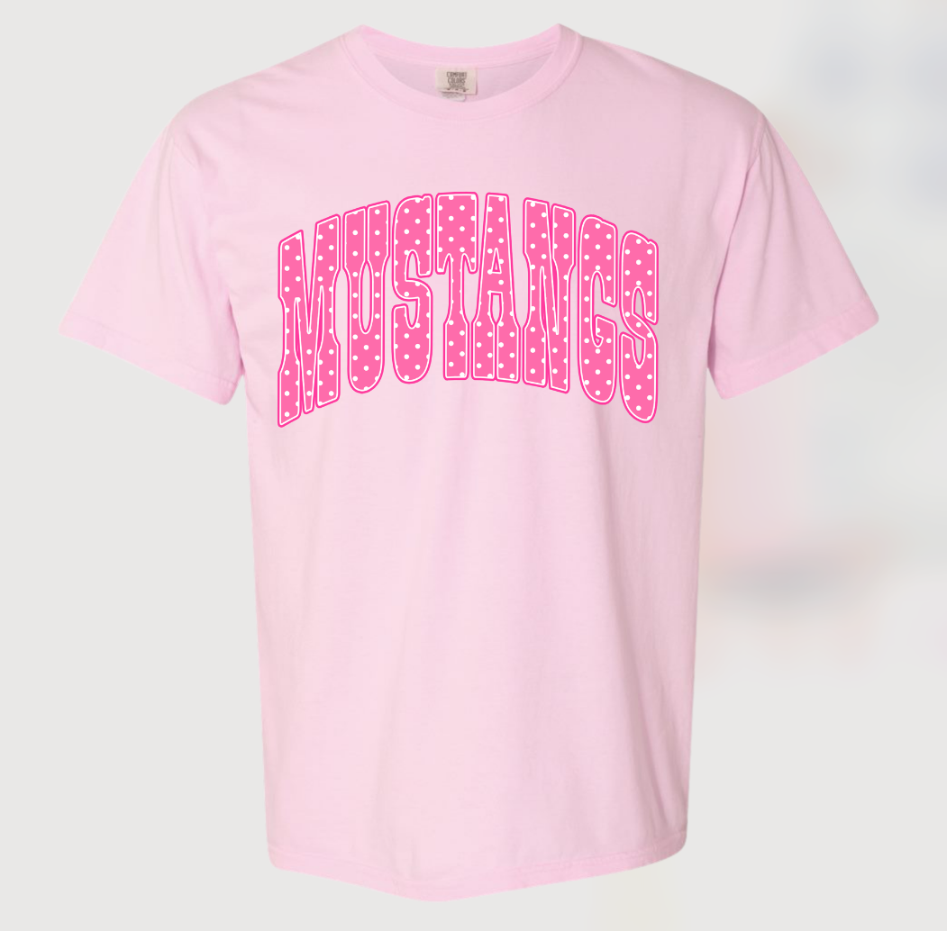 Pink on Pink Polka Dots - Multiple Schools!