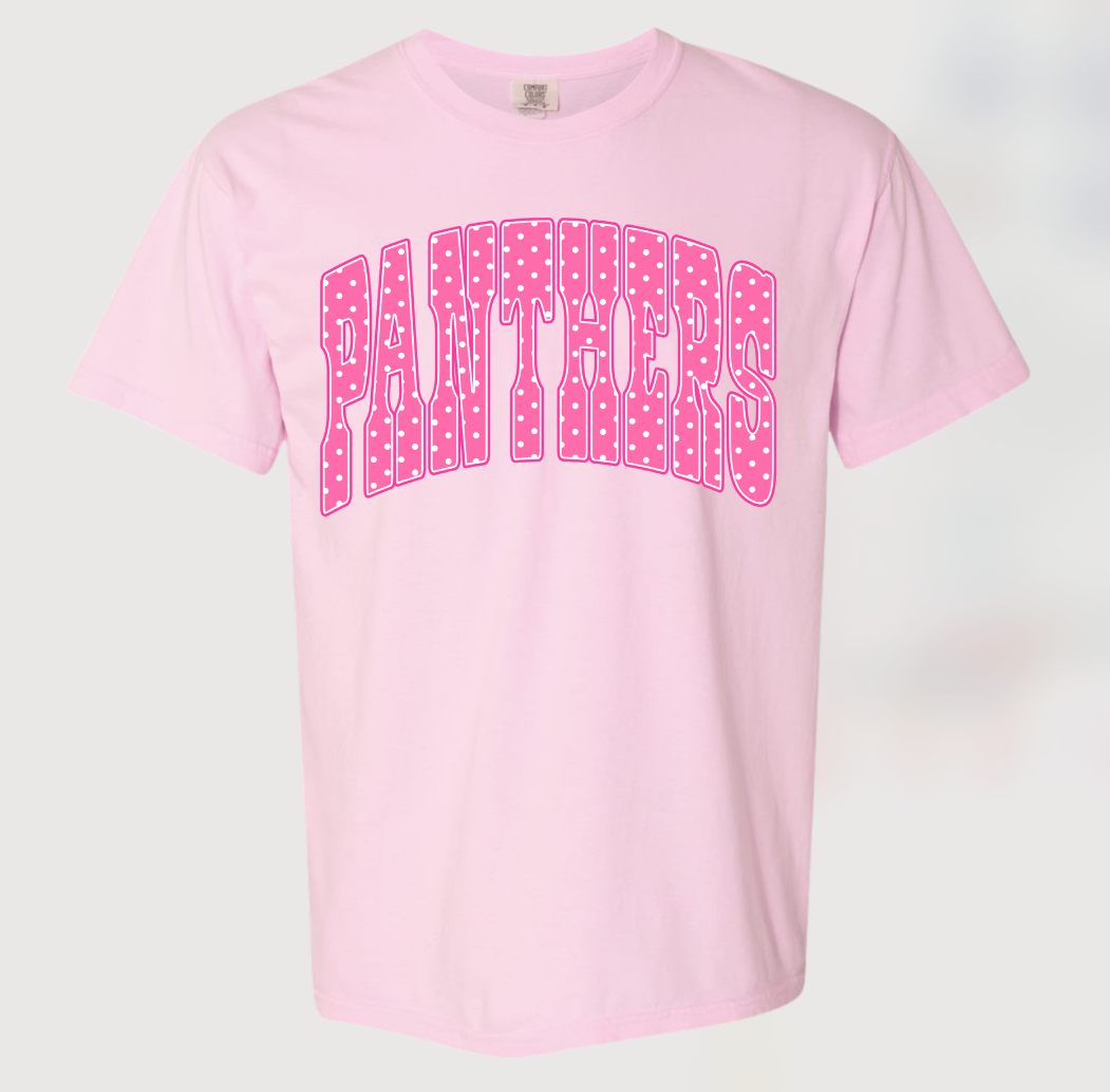 Pink on Pink Polka Dots - Multiple Schools!