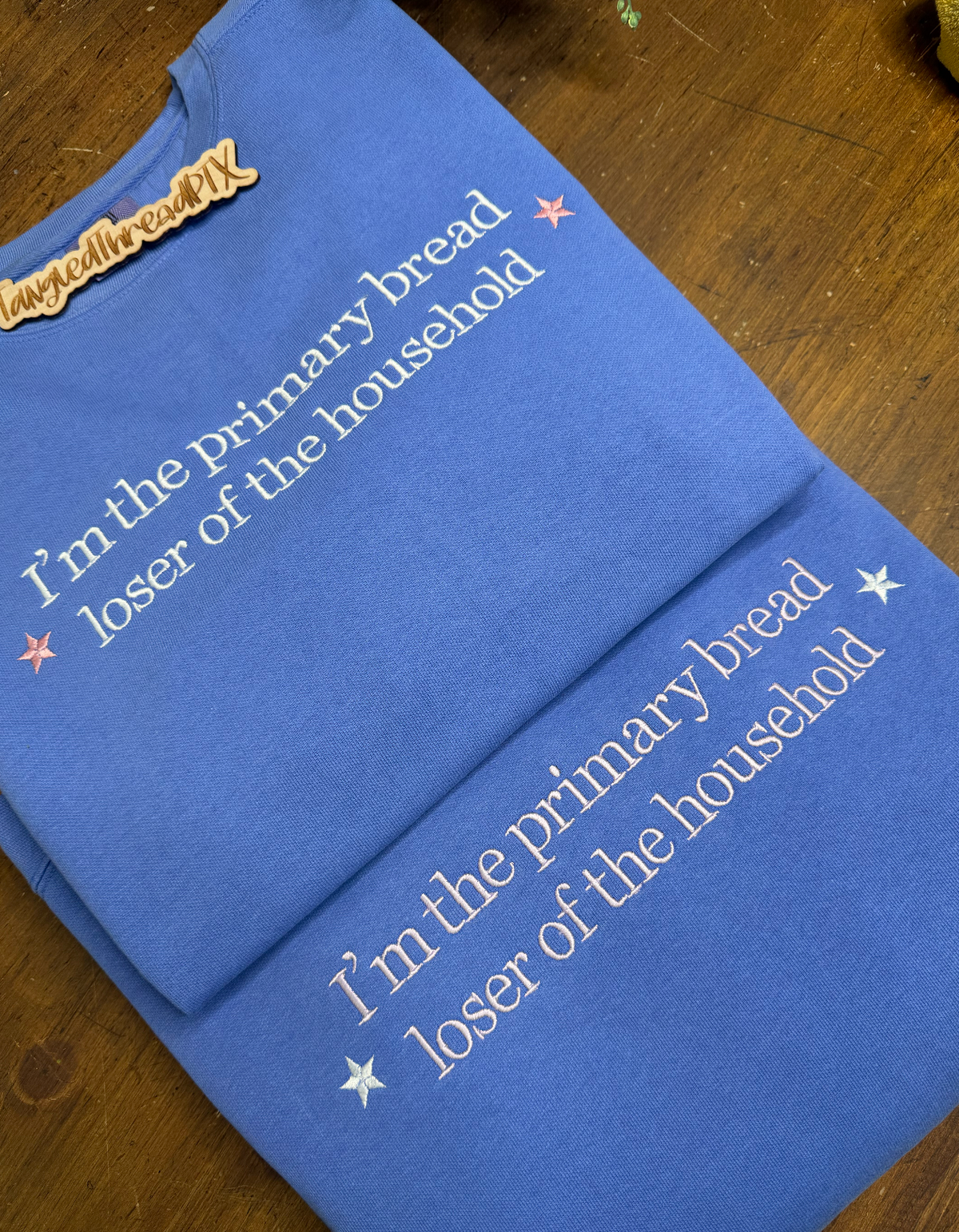 Primary Bread Loser Sweatshirt - Comfort Colors