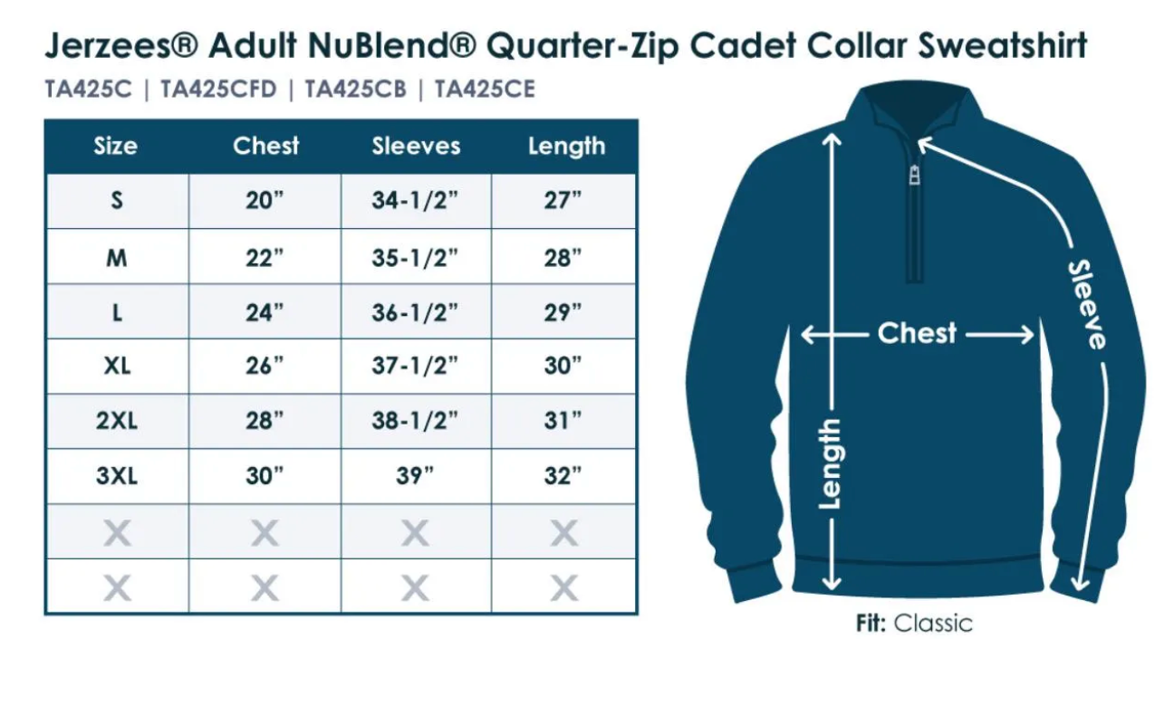 NLP Script Pocket - Embroidered 1/4 Zip