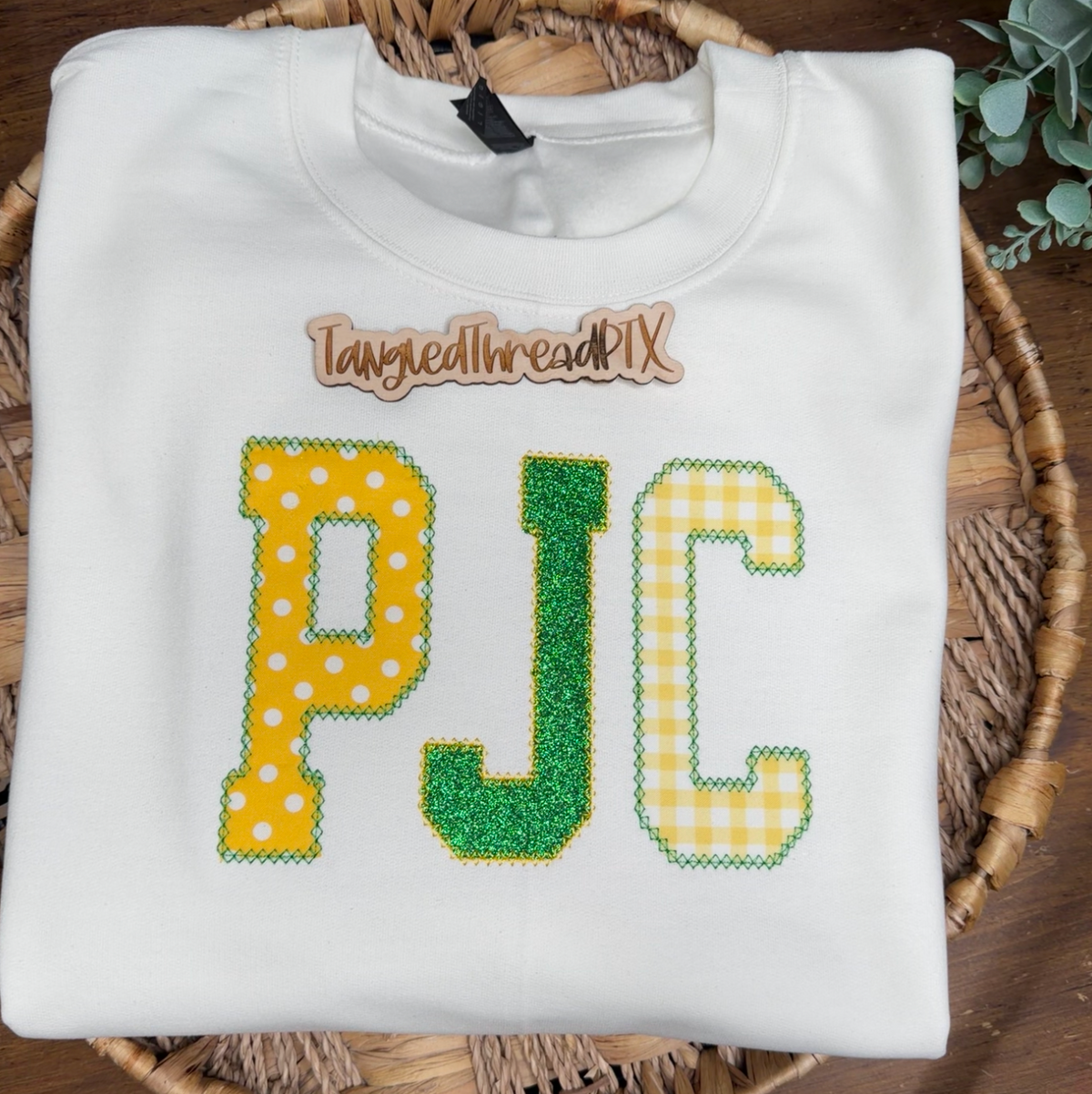 PJC Applique Sweatshirt - Embroidered