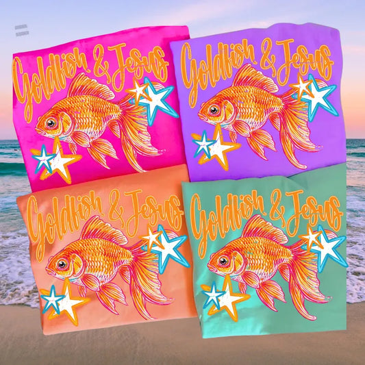 Goldfish & Jesus - Multiple Colors!